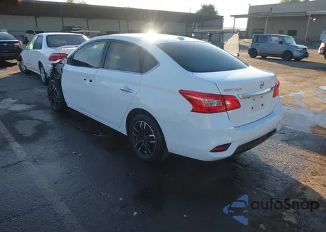 2016 Nissan Sentra Sv из США, поврежденный, VIN 3N1AB7AP2GY229141